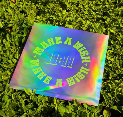 Make a Wish: 12x12 Holographic Print