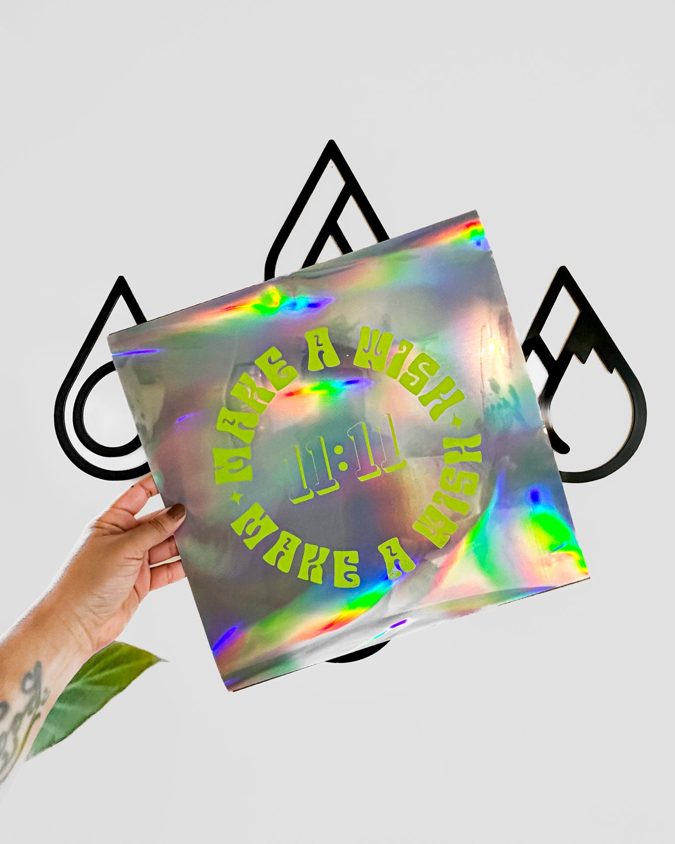 Make a Wish: 12x12 Holographic Print